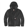 cafe 4 racer - Carhartt Praný zateplený dámský kabát černý - Carhartt Bundy 