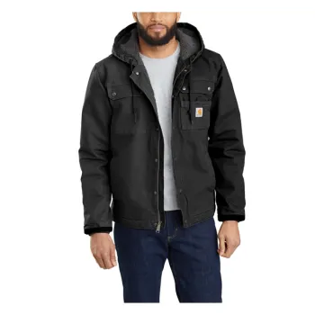 cafe 4 racer - Carhartt Bartlett Aktívna bunda červená kačica - Carhartt Bundy 