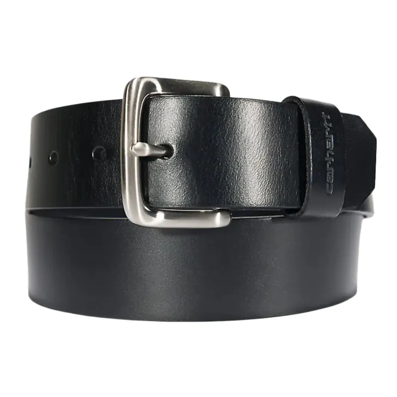 cafe 4 racer - Carhartt Leather classic buckle belt black - Carhartt Belt 