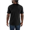 cafe 4 racer - Carhartt Tričko s potiskem Pocket Script černé - Carhartt Trička 