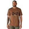 cafe 4 racer - Carhartt Script Graphic tričko red duck heather - Carhartt Trička 