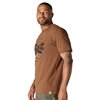 cafe 4 racer - Carhartt Script Graphic tričko red duck heather - Carhartt Trička 