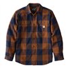 cafe 4 racer - Carhartt Plaid flannel shirt red duck - Carhartt Shirts 