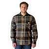 cafe 4 racer - Carhartt Flanelová kostkovaná košile černá - Carhartt Košile 