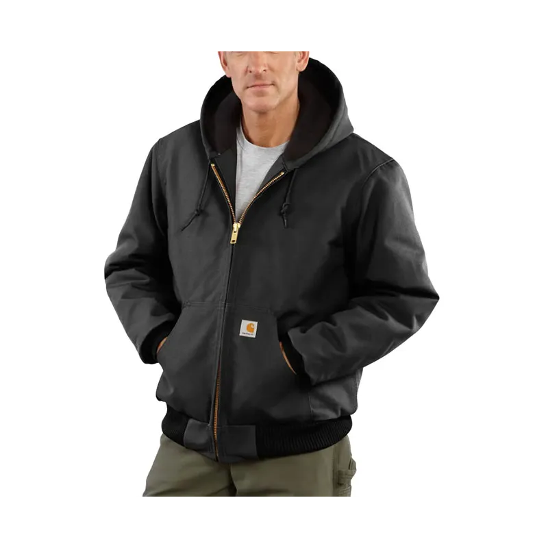 cafe 4 racer - Carhartt Insulated Flannel Active jacket black - Carhartt Jackets 