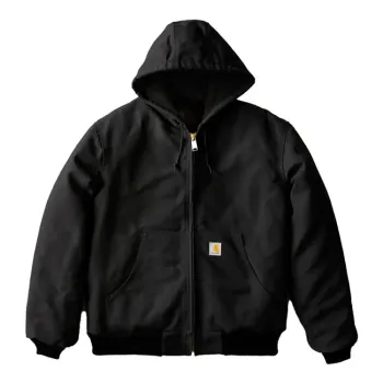 cafe 4 racer - Carhartt Insulated Flannel Active jacket black - Carhartt Jackets 