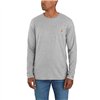 cafe 4 racer - Carhartt ForceT long sleeve heather gray - Carhartt Shirts 