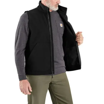 cafe 4 racer - Carhartt Galesburg softshell vest black - Carhartt Vests 