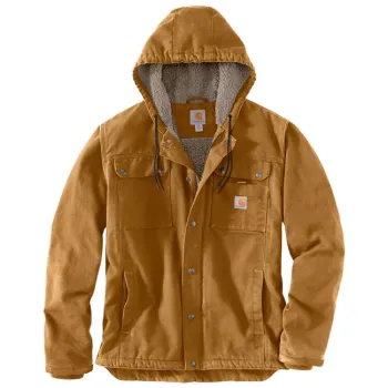 cafe 4 racer - Carhartt Bartlett bunda carharttr hnědá - Carhartt Bundy 