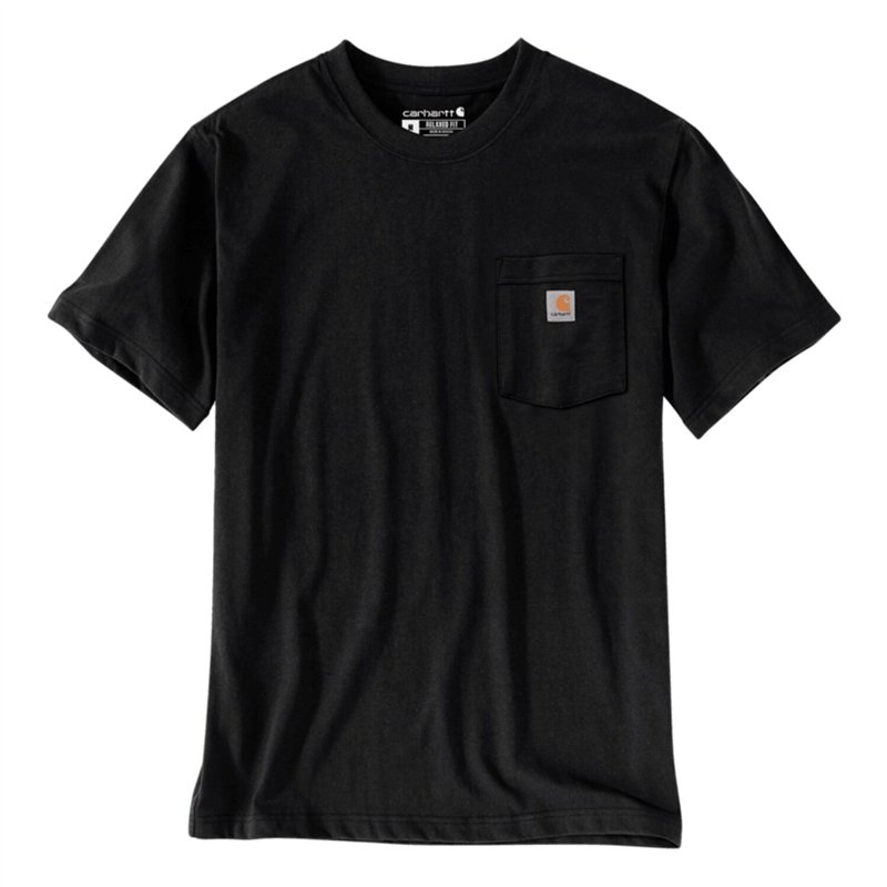 cafe 4 racer - Carhartt Irvine 3D Logo tričko čierne - Carhartt Tričká 