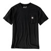 cafe 4 racer - Carhartt Irvine 3D Logo tričko čierne - Carhartt Tričká 
