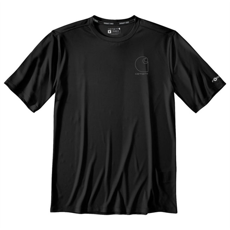 cafe 4 racer - Carhartt Force Sun DefenderT tričko černé - Carhartt Tričká 