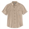cafe 4 racer - Carhartt Fort chambray košeľa tmavohnedá - Carhartt Tričká 