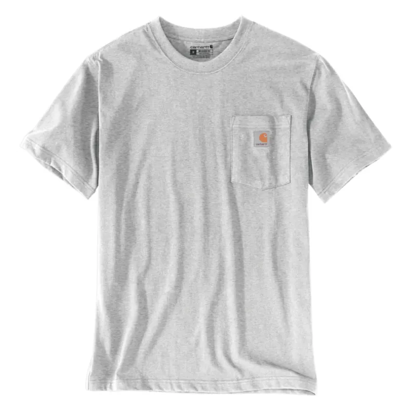 Carhartt Dearborn Pocket tričko sivé melírované