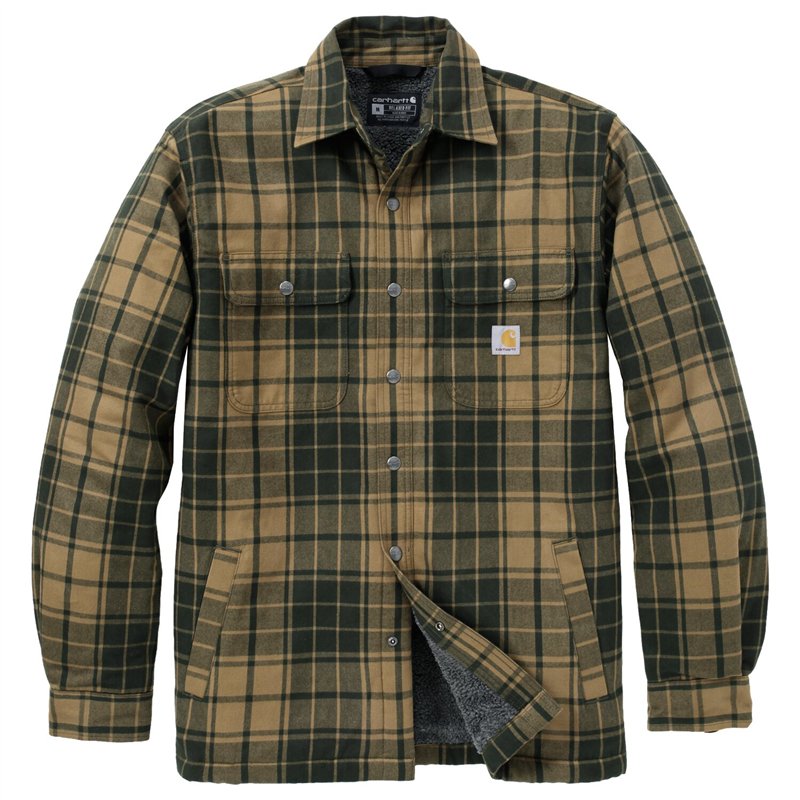cafe 4 racer - Carhartt Hubbard Plaid shirt jack night fatigue - Carhartt Shirts 