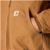 cafe 4 racer - Carhartt Ikonická J140 Pevná Kachna Aktivní bunda carharttr hnědá - Carhartt Bundy 