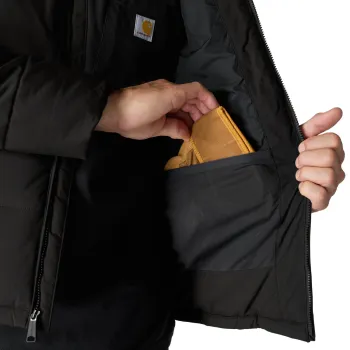 cafe 4 racer - Carhartt Montana insulated jacket black - Carhartt Jackets 