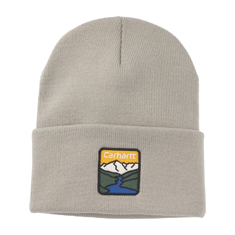 cafe 4 racer - Carhartt River Cuffed Beanie gray dunes - Carhartt Beanies 