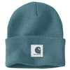 cafe 4 racer - Carhartt Čiapka s gumovou nášivkou Harbor teal - Carhartt Zimné čiapky 