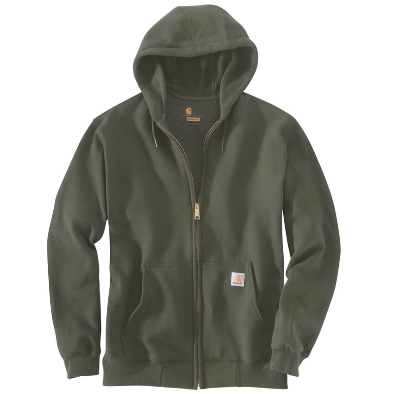 cafe 4 racer - Carhartt Marquette FullZipsweatshirt moss - Carhartt Sweatshirts 