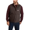 cafe 4 racer - Carhartt Washed Duck Mock-Neck vest dark brown - Carhartt Vests 