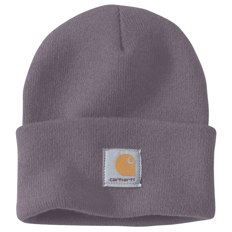 cafe 4 racer - Carhartt Iconic A18 Watch cap Beanie wood violet - Carhartt Beanies 