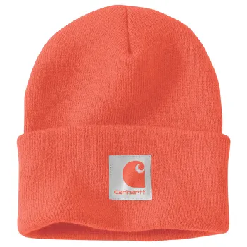 cafe 4 racer - Carhartt Rubber Patch Watch cap Beanie Harbor teal - Carhartt Beanies 