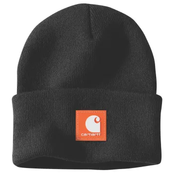 cafe 4 racer - Carhartt saténová čepice s manžetou Wood violet - Carhartt Zimní čepice 