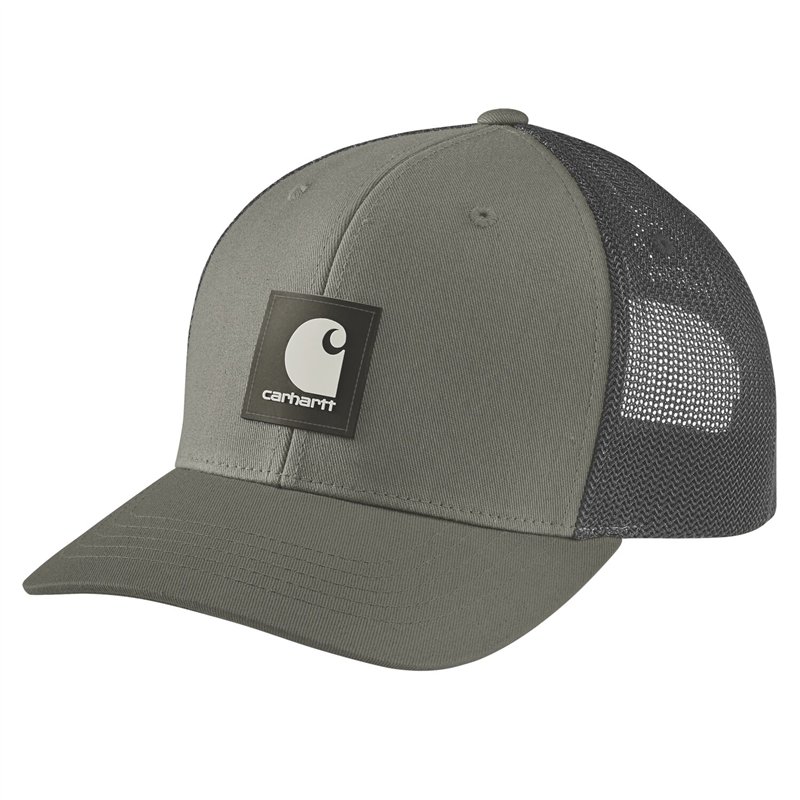 cafe 4 racer - Carhartt Rugged Flex Oakland gumená nášivka šiltovka dusty olive - Carhartt Šiltovka 