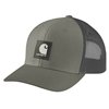 cafe 4 racer - Carhartt Rugged Flex Oakland Rubber Patch cap dusty olive - Carhartt Caps 