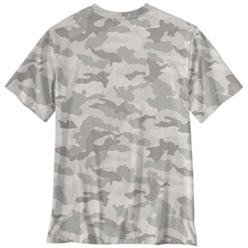 cafe 4 racer - Carhartt Irvine Relaxed Camo Tričko Fossil tan camo - Carhartt Trička 