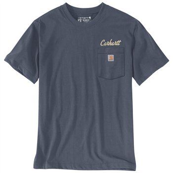 cafe 4 racer - Carhartt Irvine Relaxed Hard Work Tričko superstorm - Carhartt Trička 