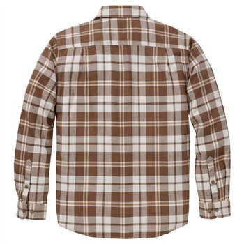 cafe 4 racer - Carhartt Hamilton Relaxed LS Plaid shirt Carhartt brown - Carhartt Shirts 