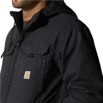 cafe 4 racer - Carhartt Bartlett Aktivní bunda černá - Carhartt Bundy 