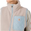 cafe 4 racer - Carhartt Sherpa Fleece vest gray dunes - Carhartt Vests 