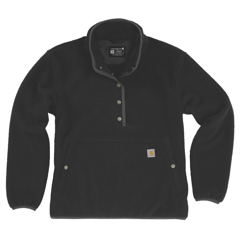 cafe 4 racer - Carhartt Sherpa mikina černá - Carhartt Mikina 