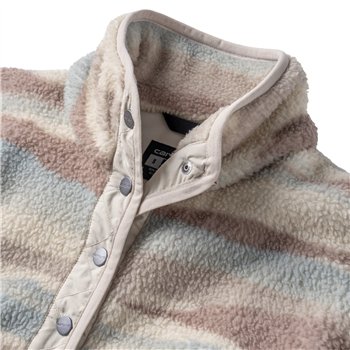 cafe 4 racer - Carhartt Sherpa Pullover Cobblestone potlač krajiny - Carhartt Mikina 