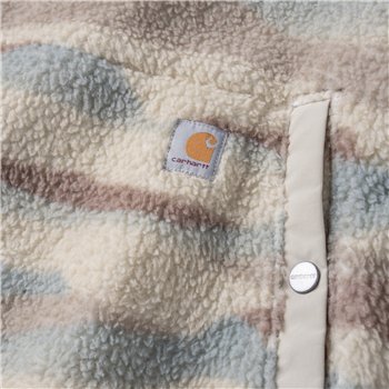 cafe 4 racer - Carhartt Sherpa Pullover Cobblestone landscape print - Carhartt Sweatshirts 