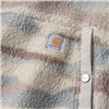 cafe 4 racer - Carhartt Sherpa Pullover Cobblestone potlač krajiny - Carhartt Mikina 