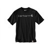 cafe 4 racer - Carhartt Dearborn Relaxed logo t-shirt black/gray - Carhartt T-Shirts 