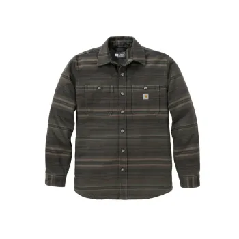 Carhartt Everett Loose LS kostkovaná košile peat