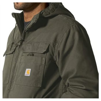 cafe 4 racer - Carhartt Bartlett Aktívna bunda mach - Carhartt Bundy 