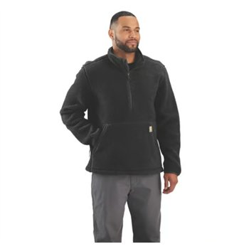 cafe 4 racer - Carhartt Fairbanks mikina černá - Carhartt Košile 
