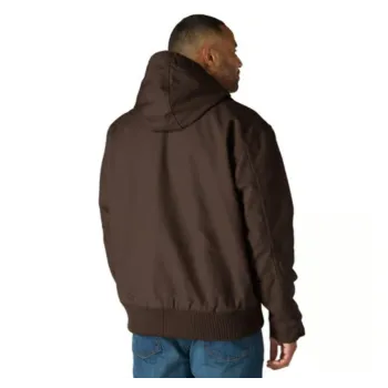 cafe 4 racer - Carhartt Washed Duck Active bunda tmavě hnědá - Carhartt Bundy 