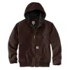Carhartt Washed Duck Active bunda tmavohnedá