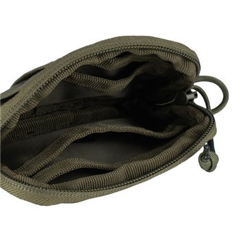 cafe 4 racer - Army Surplus EDC Tactical Pouch + belt loop green - Army Surplus Bags 