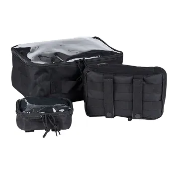cafe 4 racer - Army Surplus Organizér průhledný set 3ks černý - Army Surplus Tašky 