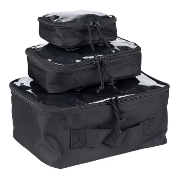 cafe 4 racer - Army Surplus Organizér průhledný set 3ks černý - Army Surplus Tašky 