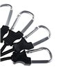 cafe 4 racer - Army Surplus karabínové bungee šnúry 36 palcov čierne - Army Surplus Na Cestovanie 