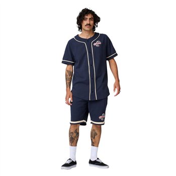 cafe 4 racer - Santa Cruz Outer OGSC Baseballové tričko námořnická modř - Santa Cruz Trička 